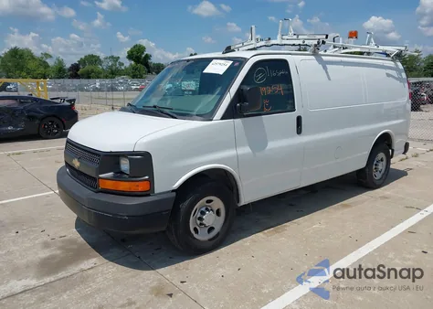 2016 Chevrolet Express 2500 Work Van from USA, damaged, VIN 1GCWGAFF9G1131942
